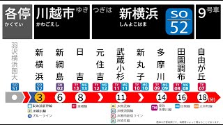 ゆっくり解説? 相鉄東急直通線(新横浜線) ダイヤ予想 朝ラッシュ版