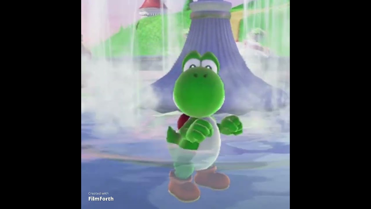 Yoshi Dancing In Super Mario Odyssey Shorts Supermarioodyssey Youtube