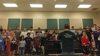 GRHS choir, astros game version