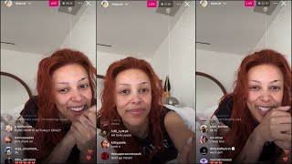 Doja Cat | on people leaving comments about her natural hair | Instagram Live (M
