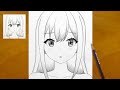 How to Draw a Cute Anime Girl | Amazing Step-by-Step Drawing