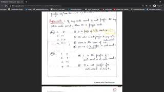 Module 2 - Prefix codes