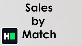 HackerRank- Sales by Match | Solution Explained | Python