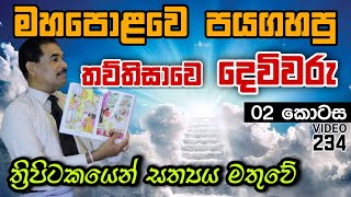 මහපොළවෙ පයගහපු තව්තිසාවෙ දෙවිවරු | Mahawanshaya | History of Sri Lanka