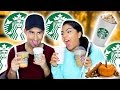 Trying Starbucks Secret Pumpkin Spice Menu!