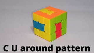 Make C U around pattern on Rubik's Cube without Algorithm