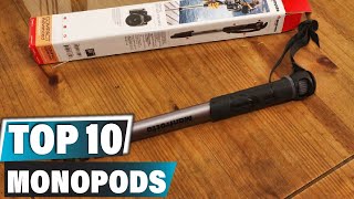 Best Monopod In 2024 - Top 10 New Monopods Review