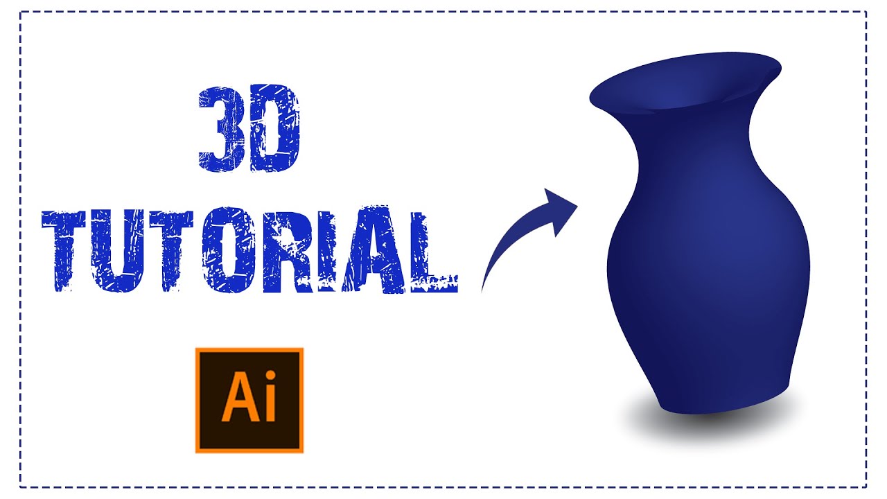 3d In Illustrator Youtube