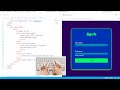 ASMR Programming - Login Form UI Design HTML CSS - No Talking