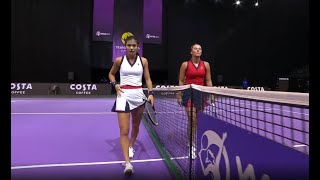Emma Ending  Transylvania Open 2021 losing quarter-final against  Marta Kostyuk!!