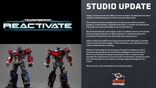 Transformers RISE (REACTIVATE) HAS BEEN CANCELLED😮😱!!!