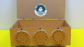 How to Make Amazing Safe Box 3Digit Password DIY from Cardboard