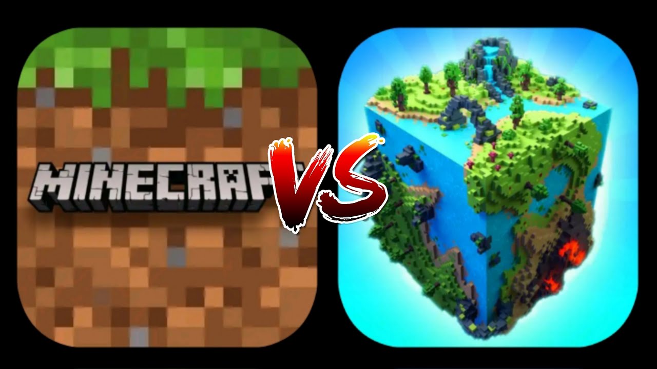 Minecraft Vs Planetcraft Youtube