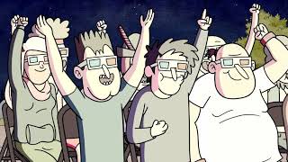 Regular Show - The Scary Zombie Movie Night At The Park