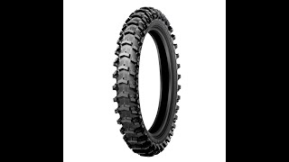 Dunlop Geomax MX12 Sand/Mud rear tire on YZ125X