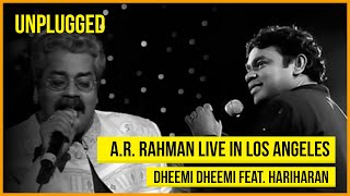 A.R. Rahman & Hariharan Unplugged | Live In Los Angeles | 2000 | Dheemi Dheemi | 1947 Earth