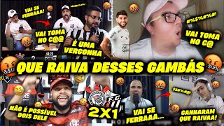 BORA RIR DAS REAÇÕES DOS RIVAIS  BRAVOS NOS GOLS DO YURI ALBERTO CONTRA O SANTOS! REACT CORINTHIANS