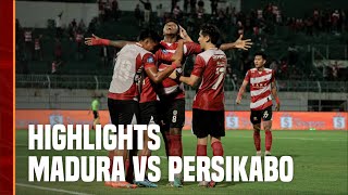 Highlights Madura United FC (3) vs (2) Persikabo 1973 | BRI Liga 1 2023/24