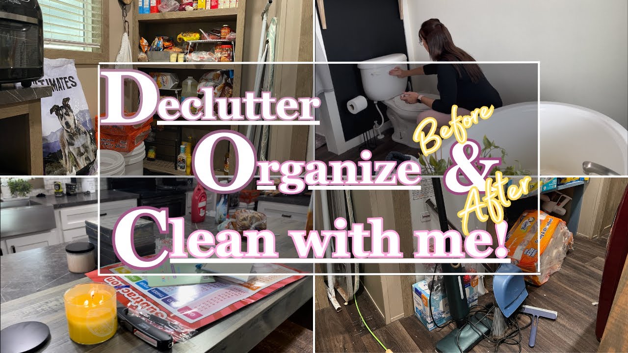 Beautiful Before And After Extreme Organize And Declutter Clean With