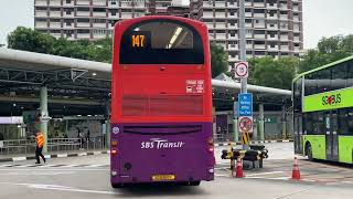 [SBST] SG5387P On Service 147 - Volvo B9TL Wright Eclipse Gemini II Batch 4