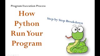How python Run Your Program | Program Execution Process #pythonprogramming #pythonforbeginners