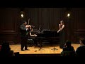 Navarra for Two Violins Op. 33 by Pablo de Sarasate - Alexander Estrella & Lauren Oeser