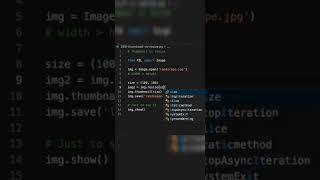 Here is a comparison of the two methods of PIL.Image- thumbnail and resize. Both are called