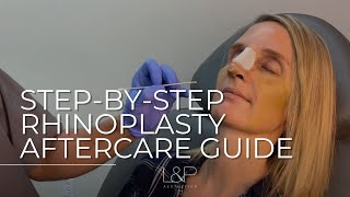 POST RHINOPLASTY CARE - Step-by-Step Instructions From L\u0026P Aesthetics in Palo Alto, CA