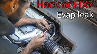 evap gross leak, car won't pass inspection