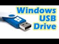 How to make a Windows 10 Bootable USB drive - To Reinstall windows