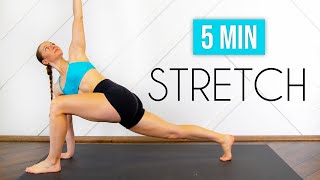 5 MIN DAILY STRETCH - An everyday, full body, routine for basic flexibility