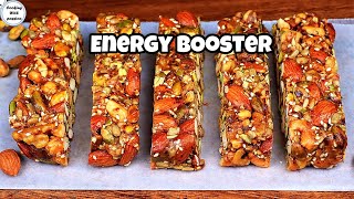 Energy Bars, ENERGY BOOSTER, Best Remedy For Backpain, Joint Pain \u0026 Weakness, Cooking With Passion