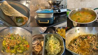 what I cook in a week🥰Stress Free cooking \u0026 effective tips to cook \u0026 save time 👌🤗|