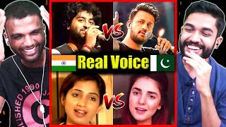 Indian vs Pakistani Singers without Autotune || Who's Better?