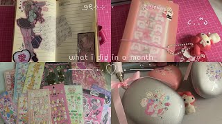 ʚɞ ⁺˖ ⸝⸝ what i did during a month of exam szn ; unboxing, studying, journaling ౨ৎ