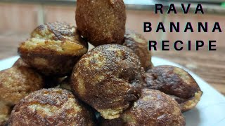 2 வாழைப்பழம் 1/2 கப் ரவா இருந்தா இப்படி செய்து பாருங்க|rava banana recipe in tamil