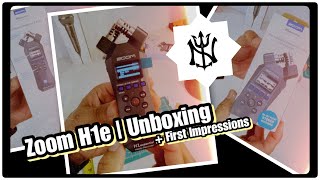 Zoom H1 Essential - Unboxing \u0026 First Impressions #ZoomH1e