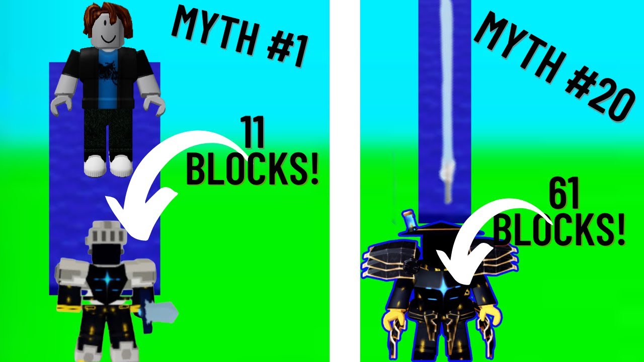 Busting 8 Myths Roblox Bedwars Youtube