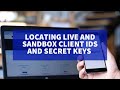 Getting PayPal API Credentials - Live and Sandbox Client IDs and Secret Keys