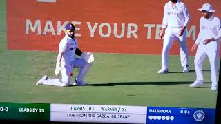 T. Natarajan latest- super swing bowling Day 3 - Test.