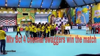 MTV BCL Season 4 Chennai Swaggers vs Kolkata Baabu Moshayes match full masti