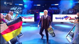 Cody Rhodes ELECTRIC Entrance WWE Smackdown Berlin, Germany