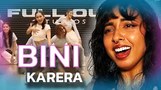 Dancers React to BINI "Karera" [Practice]