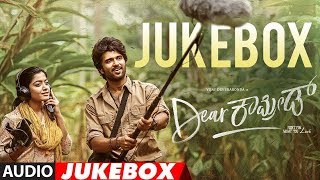 Dear Comrade Kannada Songs Jukebox | Vijay Deverakonda | Rashmika | Justin Prabhakaran |Bharat Kamma