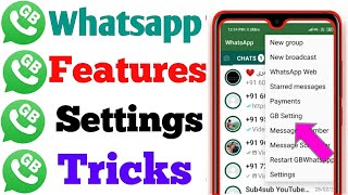 gb whatsapp | gb whatsapp features | gb whatsapp setting | gbwhatsapp tricks