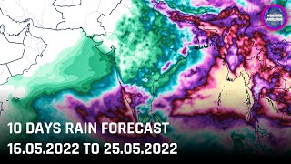 Rainfall Forecast For The Next 10 Days, Alongwith The Upcoming System Updates!