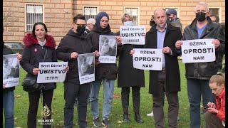 'Džena oprosti nam': Protesti podrške roditeljima preminule djevojčice u Sarajevu