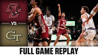 Georgia Tech Vs Boston College Full Game Replay 2024 25 Acc Women S