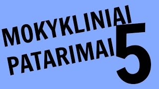 5 Mokykliniai Patarimai