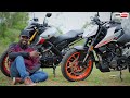 150cc ஐ விடா 125cc bike விலை அதிகம் அப்படி என்ன இருக்கு duke ல ktm duke 125 vs yamaha mt 15